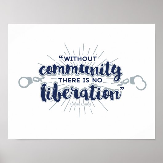 Bevrijding - 11x14 poster (Voorkant)