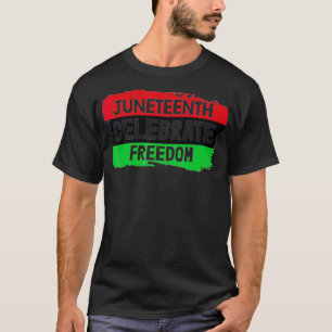 Bevrijding van de zwarte vrijheid van het T-shirt