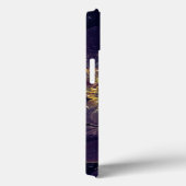 Bevrijdingsbloem - Golden Blue Flower | iPad-case Case-Mate iPhone Case (Achterkant / Rechts)