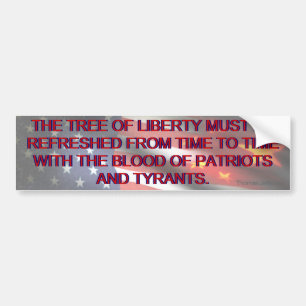 Bevrijdingsboom (Jefferson) Bumpersticker