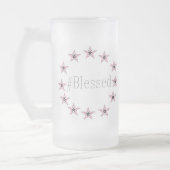 Bevroren 16 oz Frosted Glass Mok art door JShao (Links)