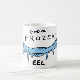 bevroren aal koffiemok