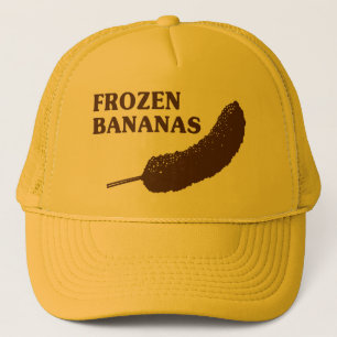 Bevroren bananen trucker pet