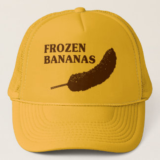 Bevroren bananen trucker pet