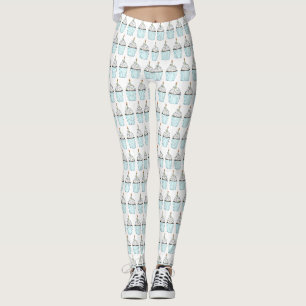 Bevroren Birthday Cupcake Cake Sprinkles Candle Leggings