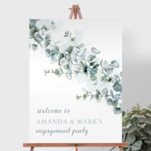 Bevroren Blauwe Eucalyptus Winter Verlovings Welko