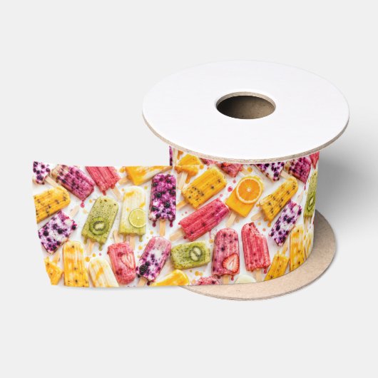 Bevroren Fruit Popsicles Abstract Lint (Spoel)