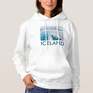 Bevroren gletsjerijs, IJsland Hoodie