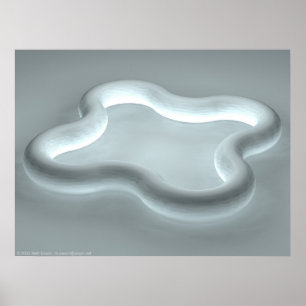 Bevroren gloed poster