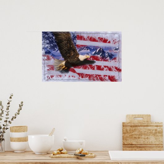 Bevroren glorie poster (Keuken)