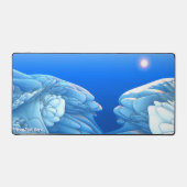 Bevroren golven bureaumat (Voorkant)