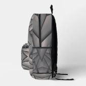 Bevroren in de tijd Abstracte kunst Bedrukte Rugzak (Rechts)