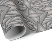 Bevroren in de tijd Abstracte kunst Cadeaupapier (Rol Hoek)