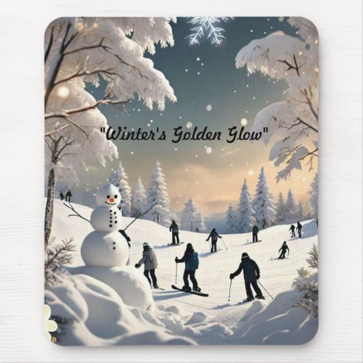 "Bevroren in de tijd" Muismat (Voorkant)