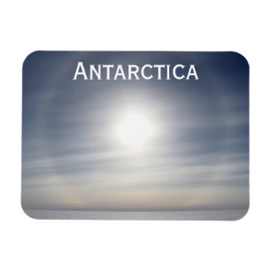 Bevroren landschap, Siple Dome, Antarctica Magneet