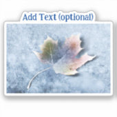 bevroren leder sticker (Voorkant)