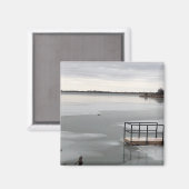 Bevroren meer magneet (Voorkant / Achterkant)