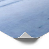 Bevroren meer poster (Hoek)