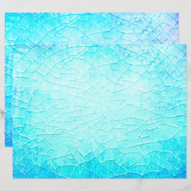 Bevroren Pond Turquoise (Voorkant / Achterkant)