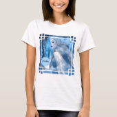 Bevroren Schoonheid Sneeuwkoningin in Winter Wonde T-shirt (Voorkant)