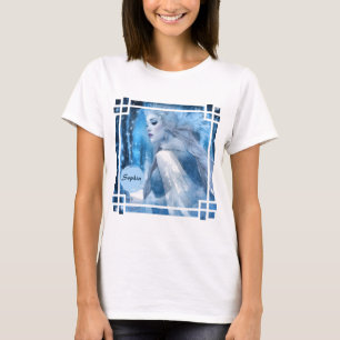 Bevroren Schoonheid Sneeuwkoningin in Winter Wonde T-shirt
