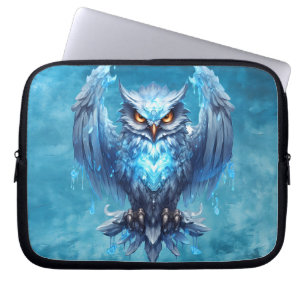 Bevroren Spirit Uil Laptop Sleeve