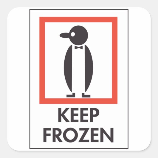 Bevroren Stickers bewaren (Voorkant)