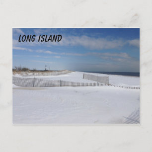 Bevroren strand briefkaart