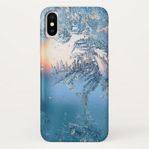 Bevroren uitzicht iPhone x hoesje