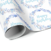 Bevroren Verjaardag Elke leeftijd Bevroren inpakpa Cadeaupapier (Rol Hoek)