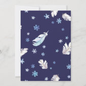 Bevroren Verjaardag Nodig 2e Verjaardag Bevroren U Kaart (Achterkant)