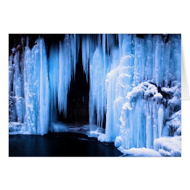 Bevroren waterval (Voorkant Horizontaal)