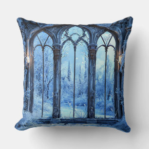 Bevroren Winterlandschap Huisdecoratie Kussen