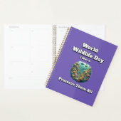 Bewaar alles. Wereld Natuur Dag Planner (Display)