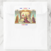 BEWAAR CHRISTUS IN KERST STICKERS (Tas)