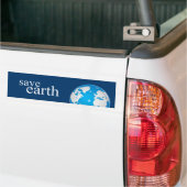 BEWAAR DE AARDE BUMPERSTICKER (Op Truck)
