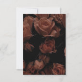 Bewaar de data- Kleur Rozen Kaart (Achterkant)