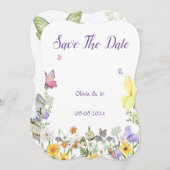 BEWAAR DE DATE KAART PERFECT VOOR BRUILOFTEN (Voorkant / Achterkant)