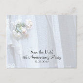 Bewaar de datum 5e bruiloft Jubileum Aankondiging (Voorkant)