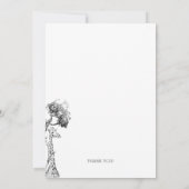 Bewaar De Datum Afrikaanse Thema Uitnodiging Ontwe (Achterkant)