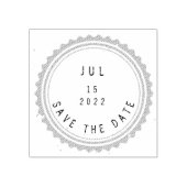 Bewaar de datum | Annuleringsstempel Rubberstempel (Afrduk)