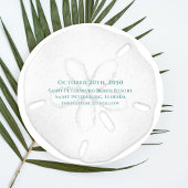 Bewaar de datum Bestemming Strand Bruiloft Save The Date