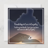 Bewaar de datum Claddagh Save The Date (Voorkant)