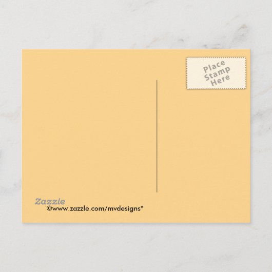  Bewaar de datum! Damask Invitation Briefkaarten (Achterkant)