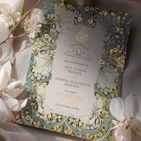 Bewaar de datum Dusty Blue Muslim Islamic Morris