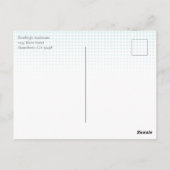 Bewaar de datum Forest Winter Wedding Photo Briefkaart (Achterkant)