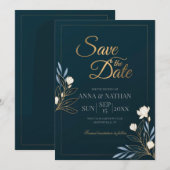 Bewaar de datum formele aankondiging (Voorkant / Achterkant)