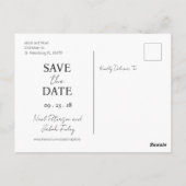 Bewaar de datum Kaart Ellie Invitation (Achterkant)