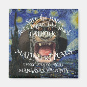 BEWAAR DE DATUM KATHOLIEKE PARINGSRITUELEN DINSDAG MAGNEET (Voorkant)