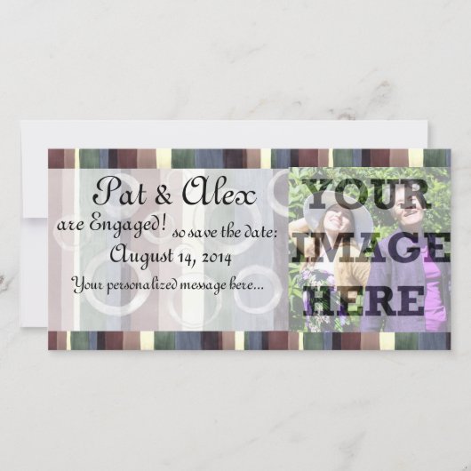 Bewaar de datum - Rainbow 3 Save The Date (Voorkant)